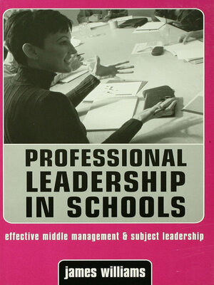 cover image of Professional Leadership in Schools
